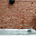 Fourth pic of Judas takes a jacuzzi with his sexy domina Isis Love and gets fucked in the ass