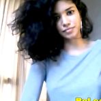 Second pic of Sexy Ebony Teen With Curly Hair Teasing - EPORNER