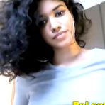 Third pic of Sexy Ebony Teen With Curly Hair Teasing - EPORNER