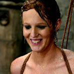 Second pic of Jessica Sexin finally gets dunked after the punishment over the the water tank
