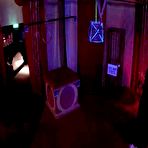 Second pic of clubropemarks Blacklight installation @ Wasteland 20 year anniversary - video