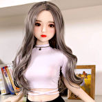 First pic of SHARKYS free photoset LOVE DOLL ARIEL with silver hair