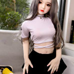 Second pic of SHARKYS free photoset LOVE DOLL ARIEL with silver hair