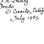 Third pic of F.M. Busby and Frodo - El Cerrito July 1963 : Dave Rike : Free Download, Borrow, and Streaming : Internet Archive
