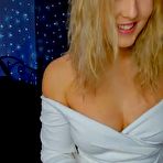 First pic of Webcam petite blonde showing her perfect big tits - AmateurPorn