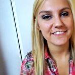 Fourth pic of Amateur girl Bailey fucked POV on casting couch - AmateurPorn