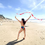 First pic of Taylor Tott Nude Beach Ribbon Dancer