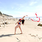 Fourth pic of Taylor Tott Nude Beach Ribbon Dancer