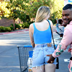 Second pic of Riley Reign bangs the guy she meets at the grocery store