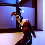 Third pic of Club Rubber Restrained | Harley Quinn, part 6 of 6 - video