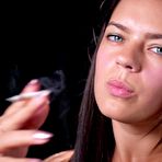 Third pic of Russian Smokers | Gorgeous smoker Asya loves smoking on camera