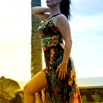 Second pic of Queen of Heels Gina in elegant Summer Dress
