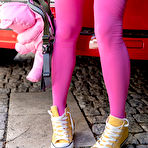 Fourth pic of Sasha Sparrow in Pink Leggings