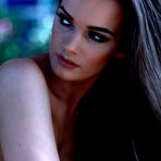 Second pic of Ashley White Sheer Robe This Is Glamour - FoxHQ