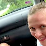 Second pic of Quick blowjob on the road with stacy cruz - AmateurPorn