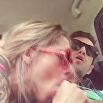 Fourth pic of Sucking strangers dick in his car - AmateurPorn