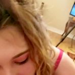 Second pic of Busty girlfriend sucks a cock and vapes - AmateurPorn