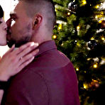 First pic of Alyson Thor makes love to her boyfriend in front of the Christmas tree