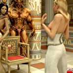 First pic of Egyptian 3D Monster Threesome
