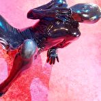 Second pic of Colorful Fetish | The Return of the Latex Alien