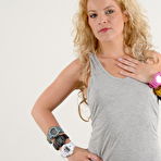 First pic of WatchGirls.net | Sandy wearing SIX G-Shocks!  