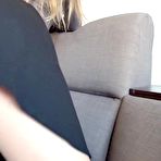 Fourth pic of Hot neighbor jumps on a big cock. Cum on a skirt - AmateurPorn