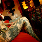 First pic of Luxi Jane in Jean Shorts & Stockings by Crazy Babe | Erotic Beauties