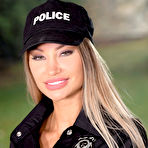 First pic of Monika Fox busty police officer bangs all the cocks she can get her hands on