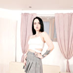 First pic of Darsi Devil takes that big black shaft up her ass
