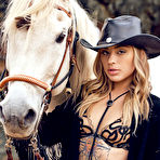 Third pic of Kenna James & Anna Claire Clouds Sexy Cowgirls