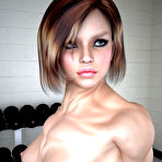 First pic of Muscled Hotties 3D | Erotic Fitness Session