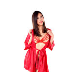 First pic of Ayako Fuji Red Robe