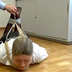 Fourth pic of bound-ticklish-girl | Meryl - New prisoner in the office Teil 7 von 8