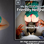 Fourth pic of Blonde Niki is a big black dick loving MILF - Mature.nl