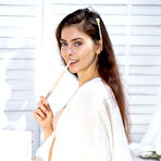 First pic of Foxy Alissa Sexy Naked Brunette Up and Comer by Alex Iskan for MetArt