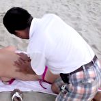 First pic of Old Man Japanese Massage Topless Girl Public Beach - EPORNER