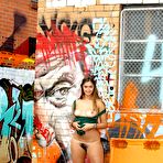 Second pic of Adel Nude in Graffiti - Free Girls Out West Gallery From Bunny Lust