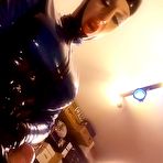 Second pic of Rubbertits | Horny rubber mistress jerks best