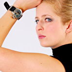 Third pic of WatchGirls.net | Anna wearing a Citizen diver's watch