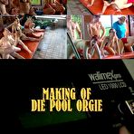 First pic of amateurlydia | MAKING OF THE POOL ORGY