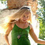Third pic of Evadne G in Green Dress by Stunning 18 | Erotic Beauties