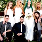 First pic of Taurus, Kenzie Taylor, Olivia Austin, Harley Jade, Kat Dior - BRIDAL PARTY ORGY | BabeSource.com