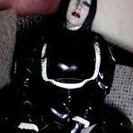 Second pic of Fetish Lady Angelina | Rubber Lounge Video 1