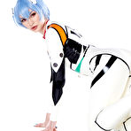 Second pic of Jewelz Blu Rei Ayanami Cosplay