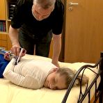 First pic of bound-ticklish-girl | Franziska - tickling test part 4 of 4