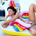 Second pic of Melena Maria Oily Bikini Model