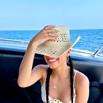 Third pic of INSTA - Dixie D’Amelio/ Yacht Fun (White Bikini & Cowboy Hat) 06/24/2023 | Phun.org Forum