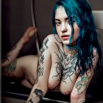 Fourth pic of Gloom in Shape of Love by Suicide Girls | Erotic Beauties