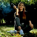 First pic of Russian Smokers | Beautiful Yulia is smoking all white cigarette