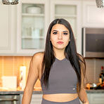 First pic of Eva Francine Nude in Kitchen Strip - Free Cosmid Picture Gallery From Bunny Lust